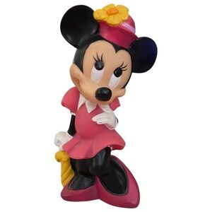Rare Find 1970s Minnie Mouse Vintage Coin Bank Disney 11" Illco Toys